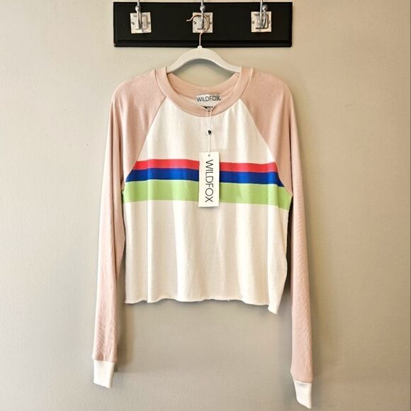 Wildfox Cropped Sweatshirt - Picture 1 of 7